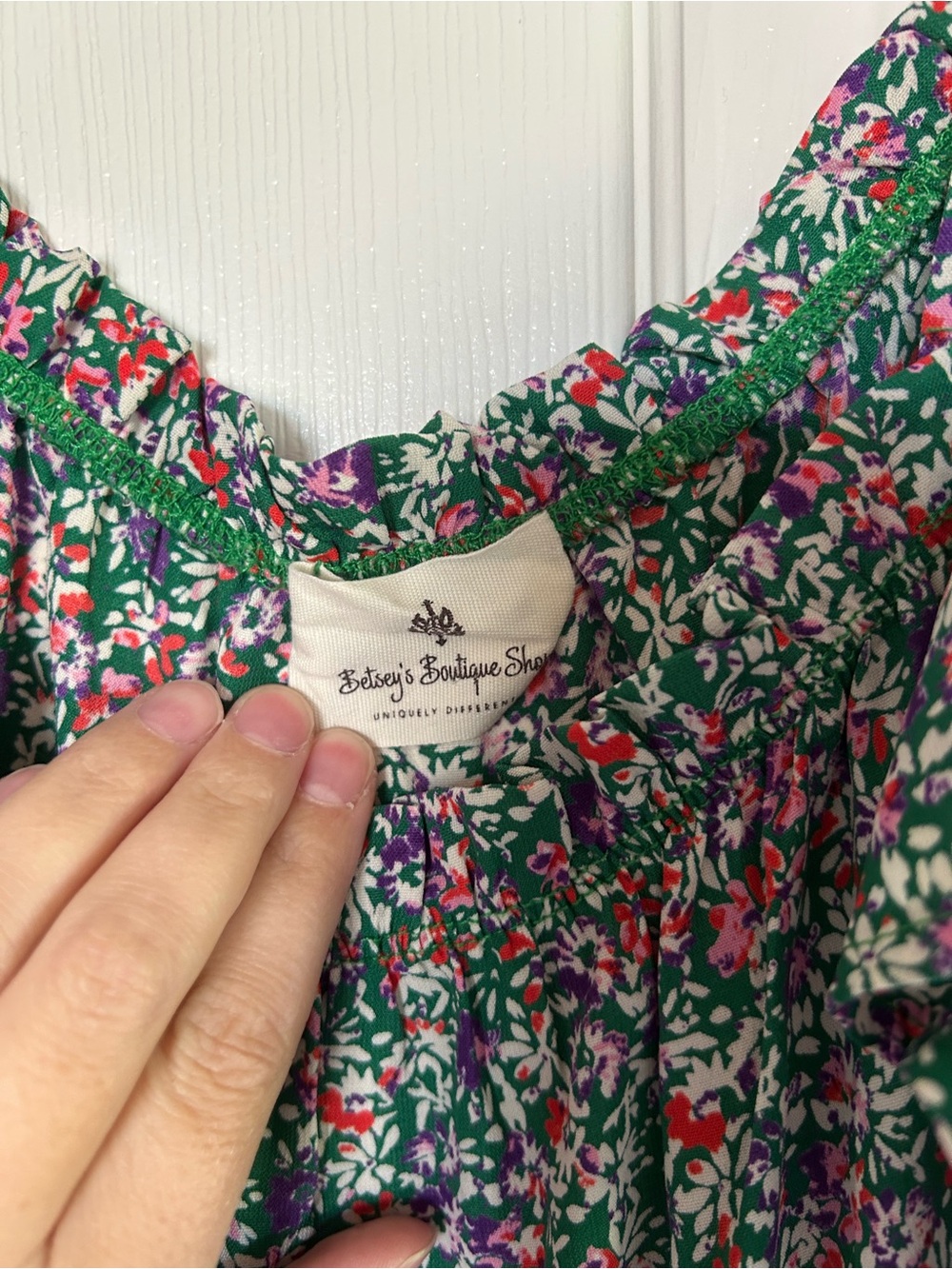 Floral Ruffle Sundress - Picture 3 of 4
